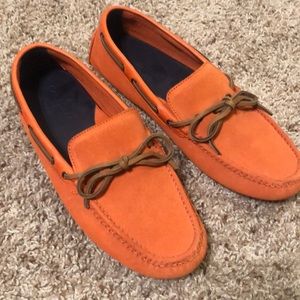 Orange Cole Haan Loafers